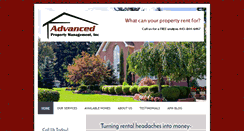 Desktop Screenshot of advancedrent.com