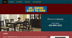 Desktop Screenshot of advancedrent.net