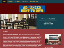 Tablet Screenshot of advancedrent.net